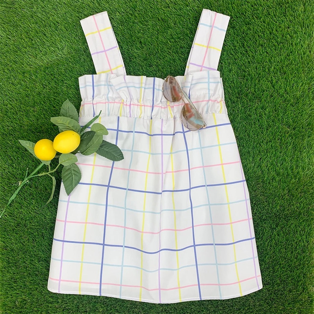 TBBC Layne's Ladies Top Water Street Windowpane with Hamptons Size Small NWT